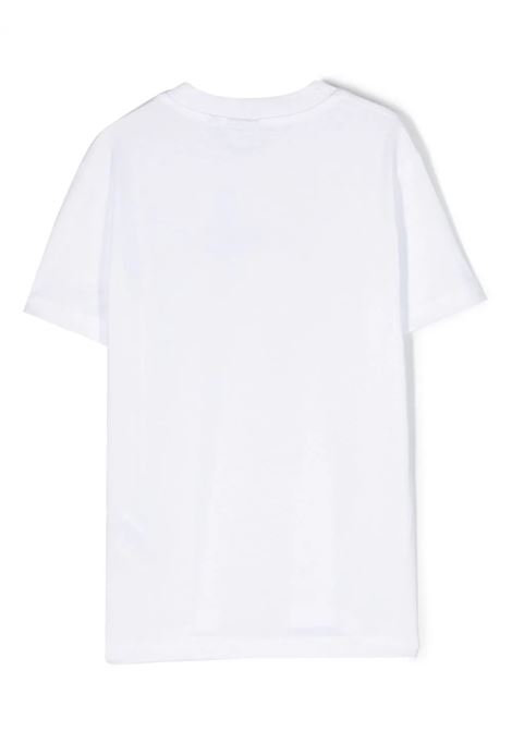 White T-Shirt With Logo ASPESI KIDS | F23021TSM01220109