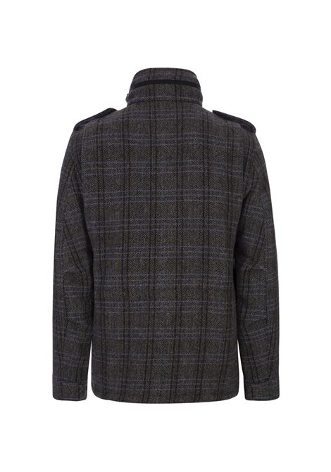Check Shetland Wool Jacket ASPESI | CG20-V53142241