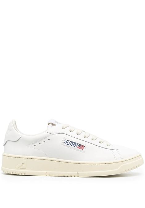 Dallas Low Sneakers In White Leather AUTRY | ADLMNW01