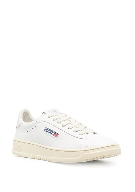 Dallas Low Sneakers In White Leather AUTRY | ADLMNW01