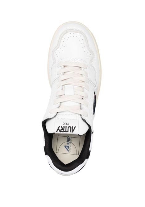 CLC Sneakers In White And Black Leather AUTRY | ROLMMM04