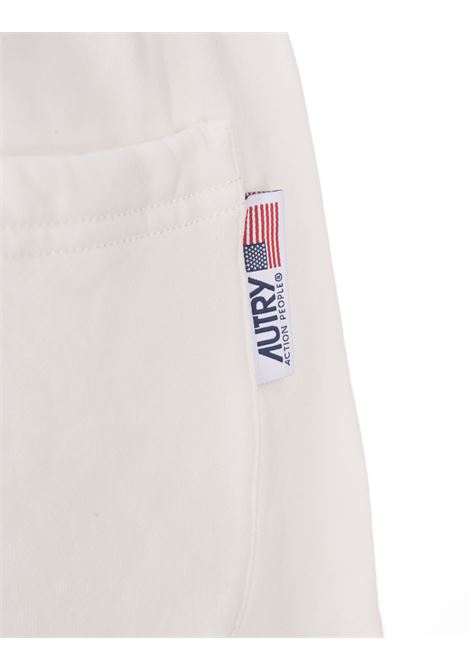 White Sporty Shorts With Logo AUTRY | SHIW410W