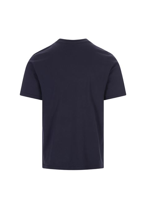 T-Shirt Blu Navy Con Patch Logo AUTRY | TSIM401B
