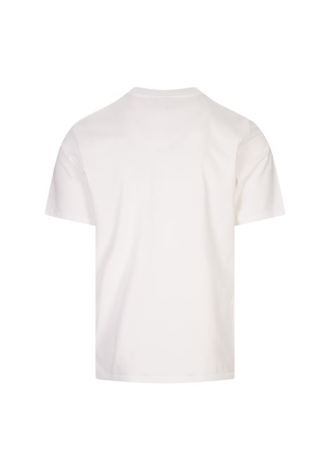 White T-Shirt With Logo Patch AUTRY | TSIM401W