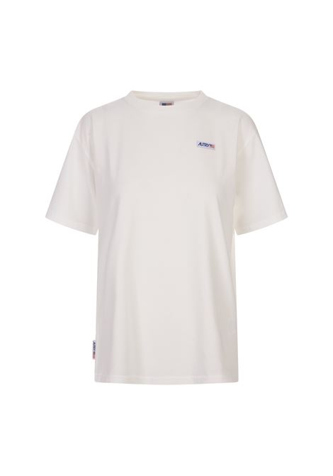 Iconic Logo T-Shirt in White AUTRY | TSIW401W