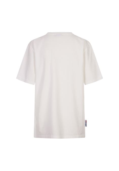 Iconic Logo T-Shirt in White AUTRY | TSIW401W