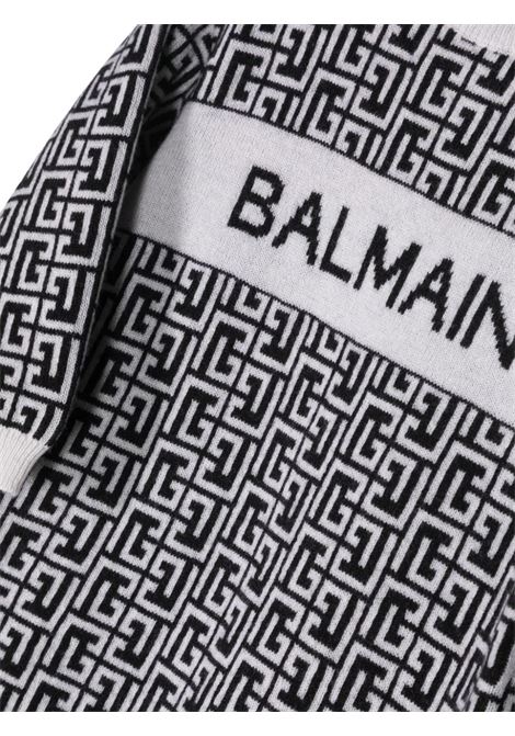 Balmain Monogram Two-Tone Dress BALMAIN KIDS | BT1060-W0113930AV