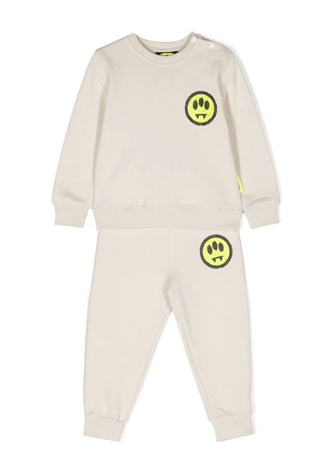Dove Tracksuit With Logo and Lettering BARROW KIDS | F3BKUNTP135BW009
