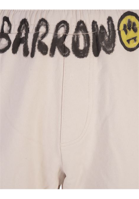 Dove Joggers With Logo On Waist BARROW | F3BWUAFP049BW009