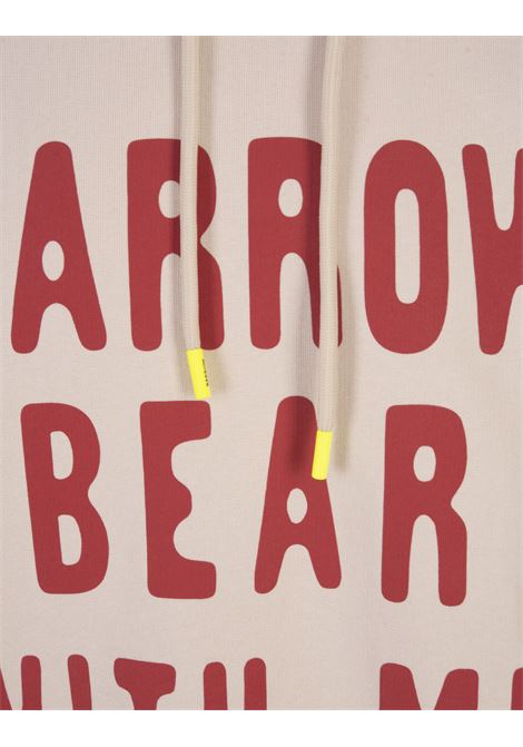 Dove Barrow Bear With Me Hoodie BARROW | F3BWUAHS133BW009