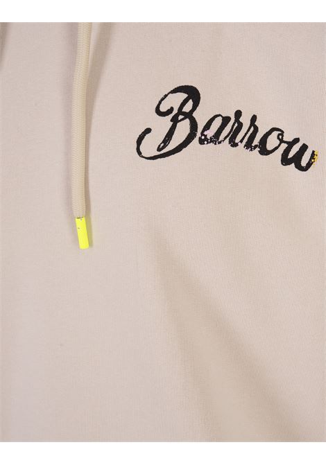 Dove Barrow Hoodie With Colour Spots BARROW | F3BWUAHS167BW009