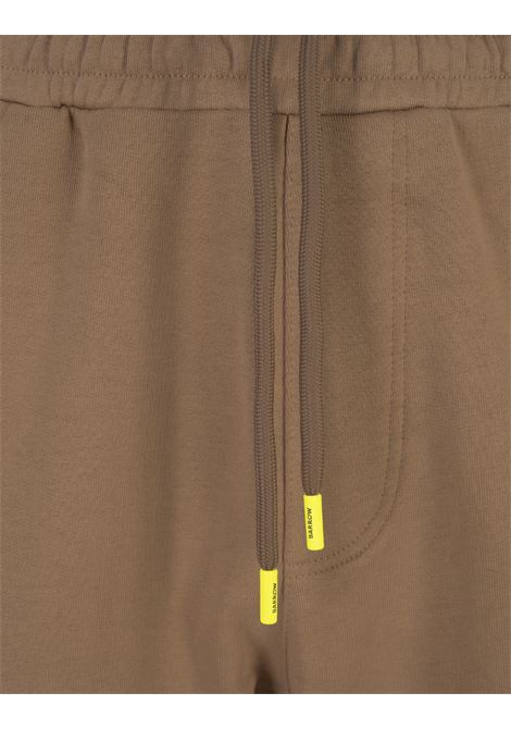 Burnt Sand Track Pants With Logo BARROW | F3BWUAPA153BW016