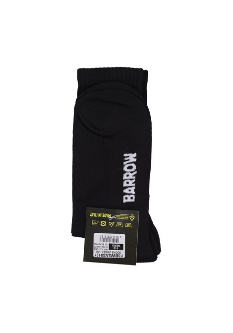 Black Socks With Logo BARROW | F3BWUASO121110