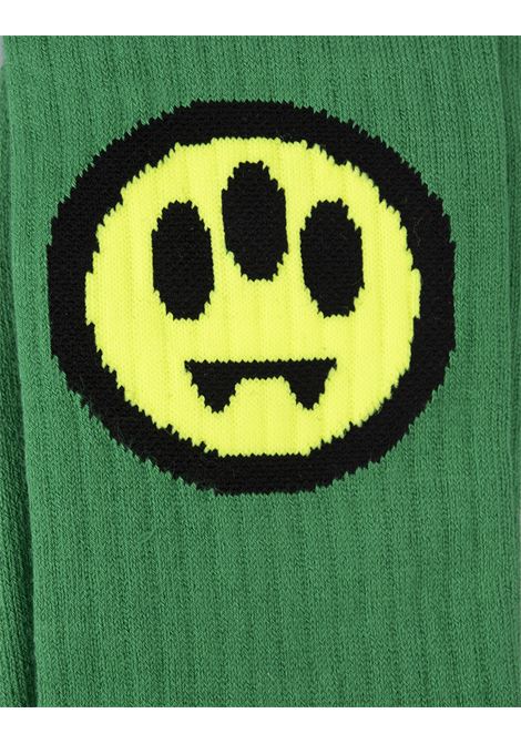 Green Socks With Logo BARROW | F3BWUASO121BW012