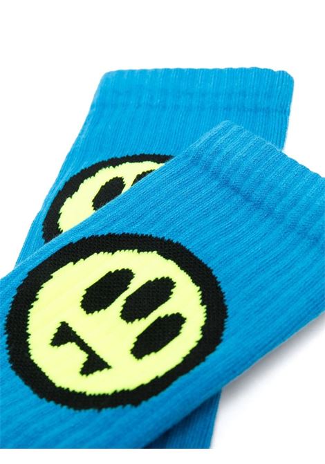Blue Socks With Logo BARROW | F3BWUASO121BW013