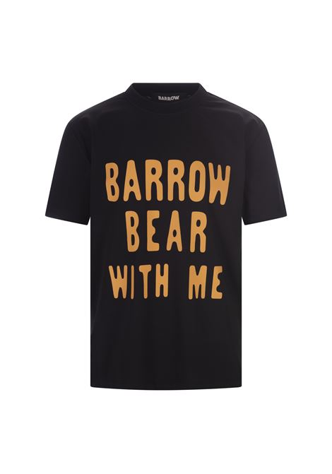 T-Shirt Barrow Bear With Me Nera BARROW | F3BWUATH130110