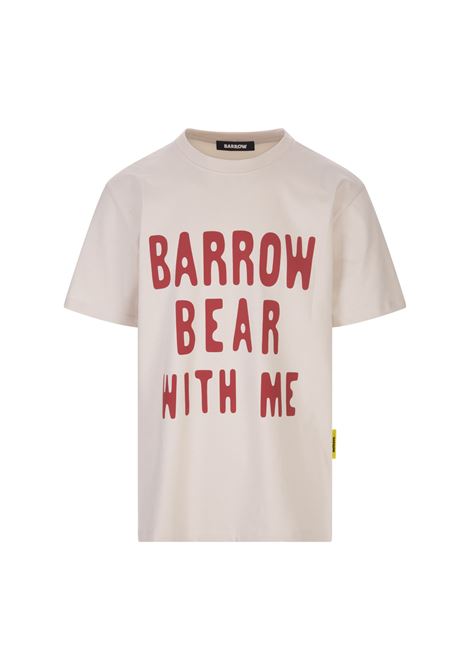 Dove Barrow Bear With Me T-Shirt BARROW | F3BWUATH130BW009