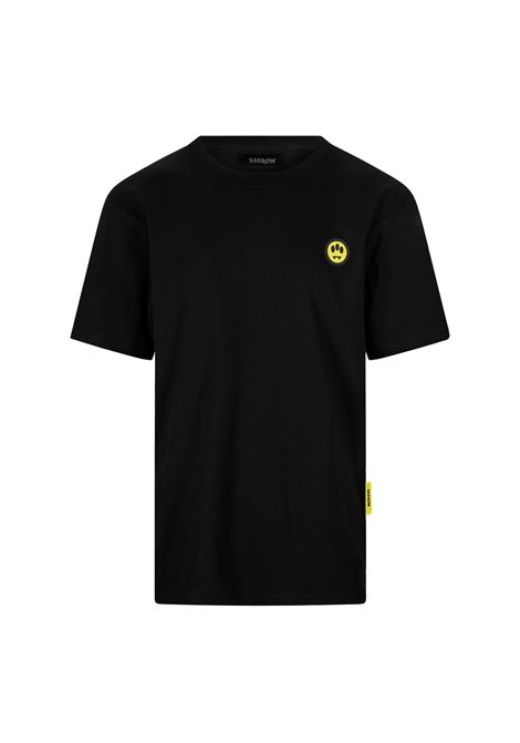 Black T-Shirt With Logo On Chest BARROW | F3BWUATH152110