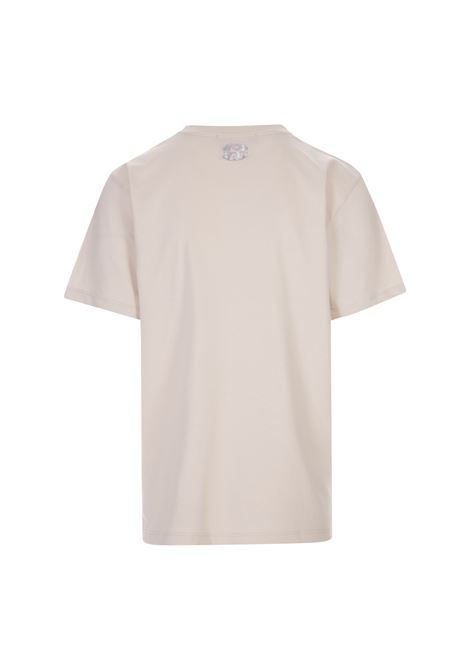 Dove T-Shirt With Logo On Chest BARROW | F3BWUATH152BW009