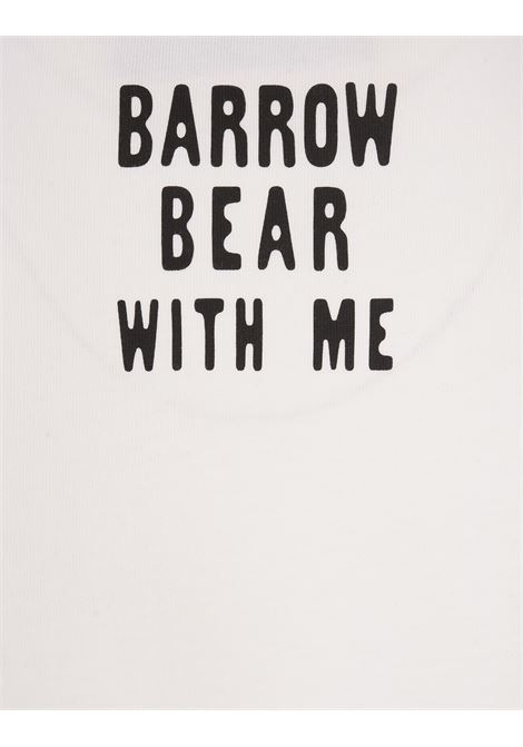 White Barrow Bear With Me T-Shirt BARROW | F3BWUATH155002