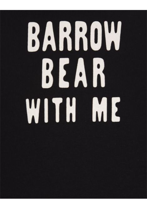 Black Barrow Bear With Me T-Shirt BARROW | F3BWUATH155110