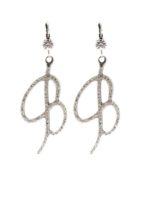 B Earrings With Crystals BLUMARINE | 2W199AN0995