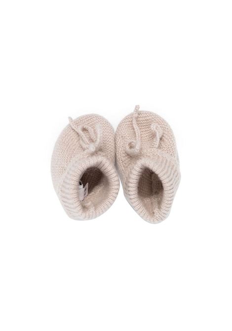 Pale Pink Cashmere Booties BONPOINT | PEBDA2837CH009B