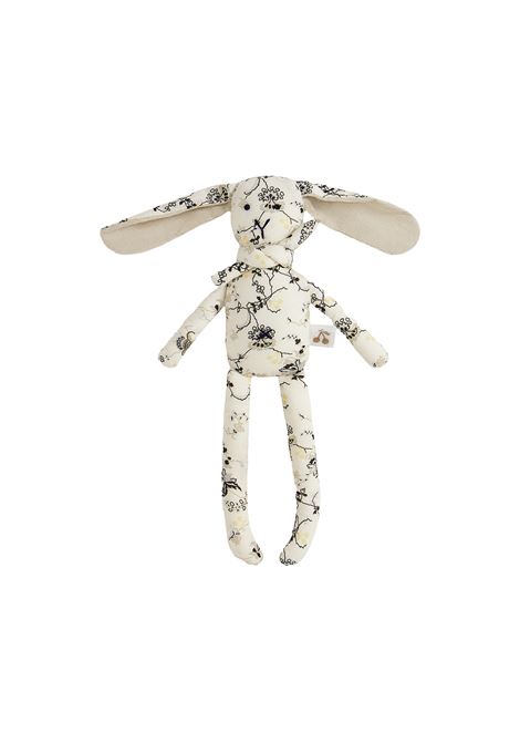Taki 20 cm Rabbit Soft Toy In Ecru Flowers BONPOINT | W03PTOW00003503