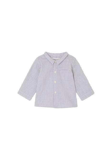 Grey Striped Boubou Shirt BONPOINT | W03YSHW00004296
