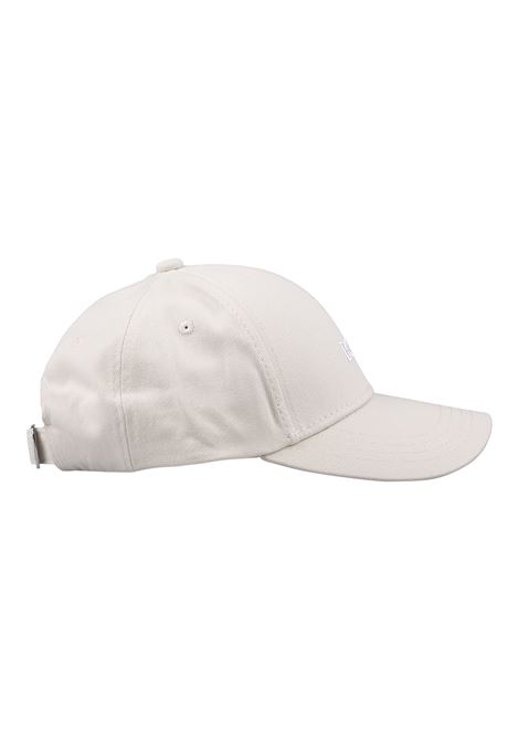 Cappello Da Baseball In Twill Di Cotone Bianco Con Logo Ricamato BOSS | 50495121131