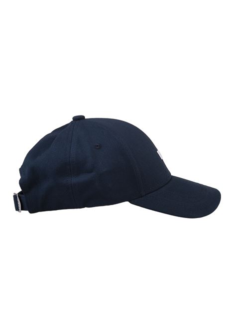 Cappello Da Baseball In Twill Di Cotone Blu Con Logo Ricamato BOSS | 50495121404