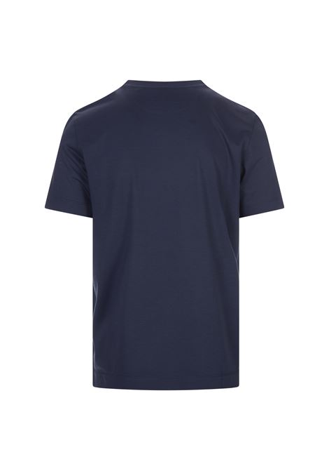 Navy Blue T-Shirt With Pocket BOSS | 50495358475