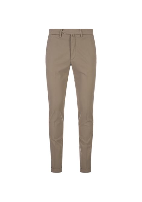 Sand Stretch Cotton Slim Fit Trousers BSETTECENTO | MH700-6029AI33