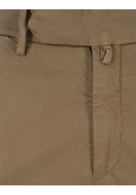 Pantaloni Slim Fit In Cotone Stretch Marrone Chiaro BSETTECENTO | MH700-6029AI73