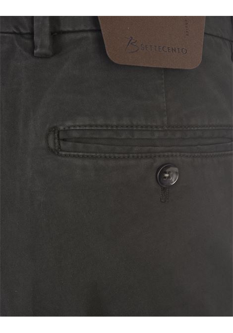 Pantaloni Slim Fit In Cotone Stretch Antracite BSETTECENTO | MH700-6029AI95