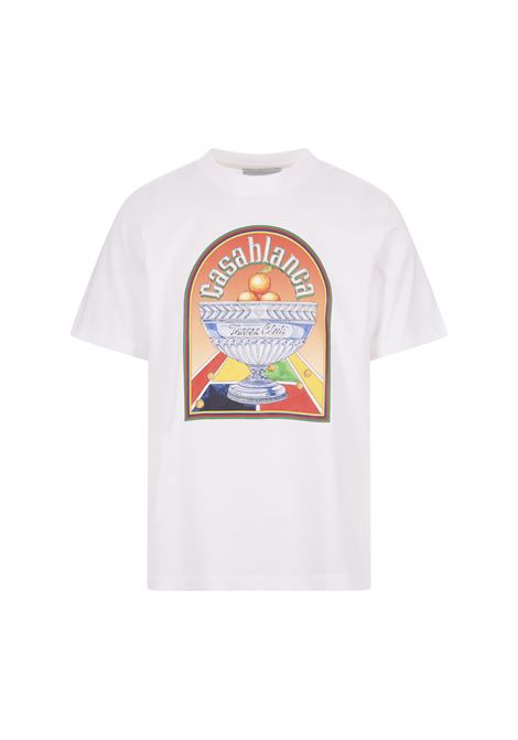 Terrain D'Orange T-Shirt In White CASABLANCA | MF23-JTS-00110