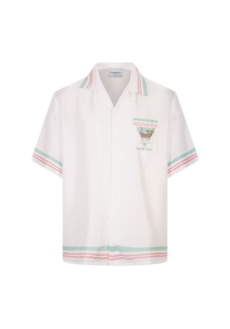 Tennis Club Icon Silk Shirt CASABLANCA | MF23-SH-003001