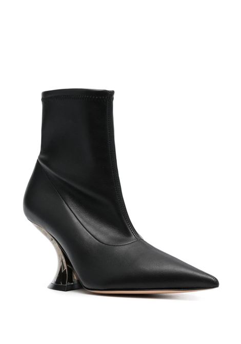 Elodie 80 mm Ankle Boots In Black Nappa CASADEI | 1R395W080MC21629000
