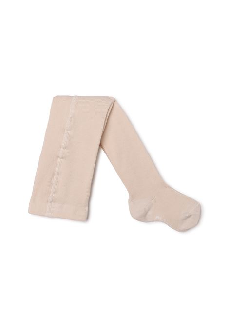 Pink Tights With Braided Pattern Chloé Kids | C0005945K
