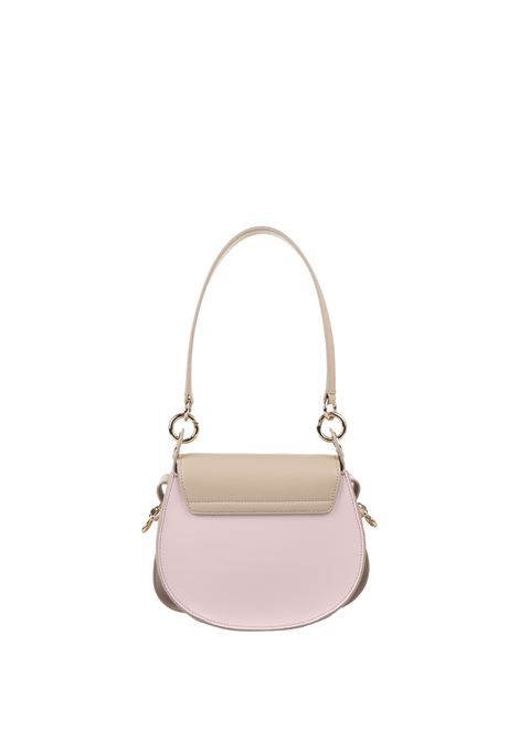 Beige And Pink Small Tess Bag Chloé | C23AS153L056A7