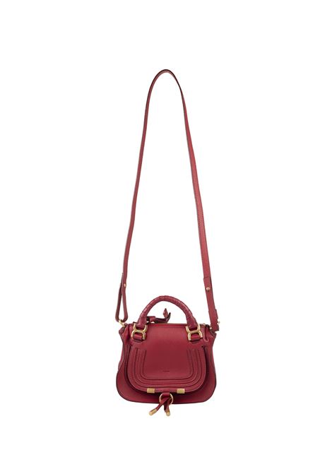 Reddish Pink Mercie Mini Bag Chloé | C23SS595I316AI