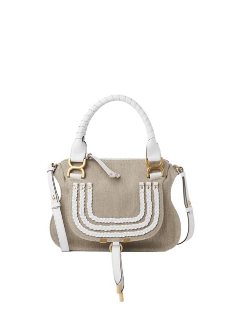 White Marcie Small Bag Chloé | C23US628K29101