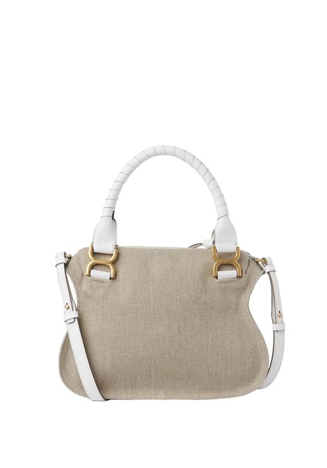 White Marcie Small Bag Chloé | C23US628K29101