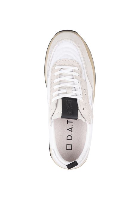 White KDUE Dragon Sneakers D.A.T.E. | M391-K2-DRWH