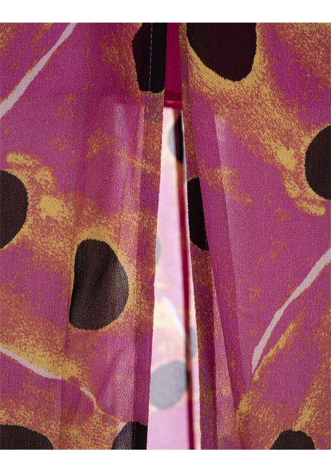 Erica Maxi Dress in Ladybug Dot DIANE VON FURSTENBERG | DVFDS2R006LDBDT