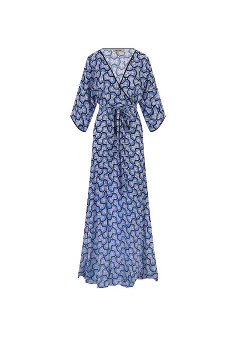 Eloise Maxi Dress in Huge Daisy Geo DIANE VON FURSTENBERG | DVFDW2R023DYGOL