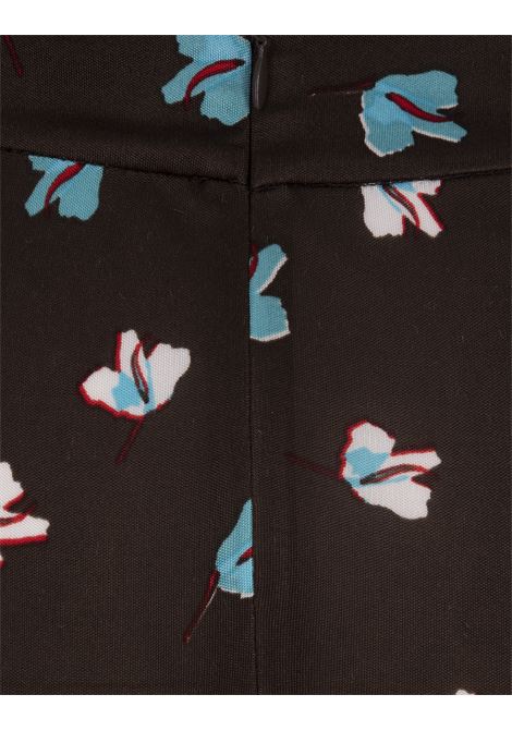 Garcel Skirt in Tiny Paper Tulip Coco Brown DIANE VON FURSTENBERG | DVFKM2R004PTSCB