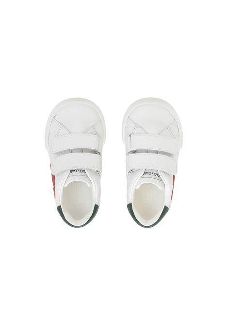 Multicolor First Steps Portofino Sneakers With Logo DG DOLCE & GABBANA KIDS | DN0194-AN3848N530