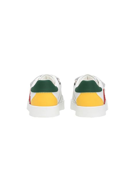Sneakers Portofino Primi Passi Multicolor Con Logo DG DOLCE & GABBANA KIDS | DN0194-AN3848N530