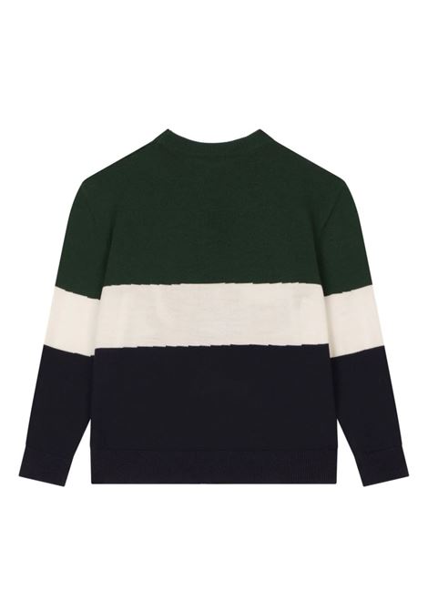 Multicoloured Jacquard Sweater With Mascot DOLCE & GABBANA KIDS | L4KWE2-JCVF4S9000